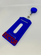 Badge Holder with Title