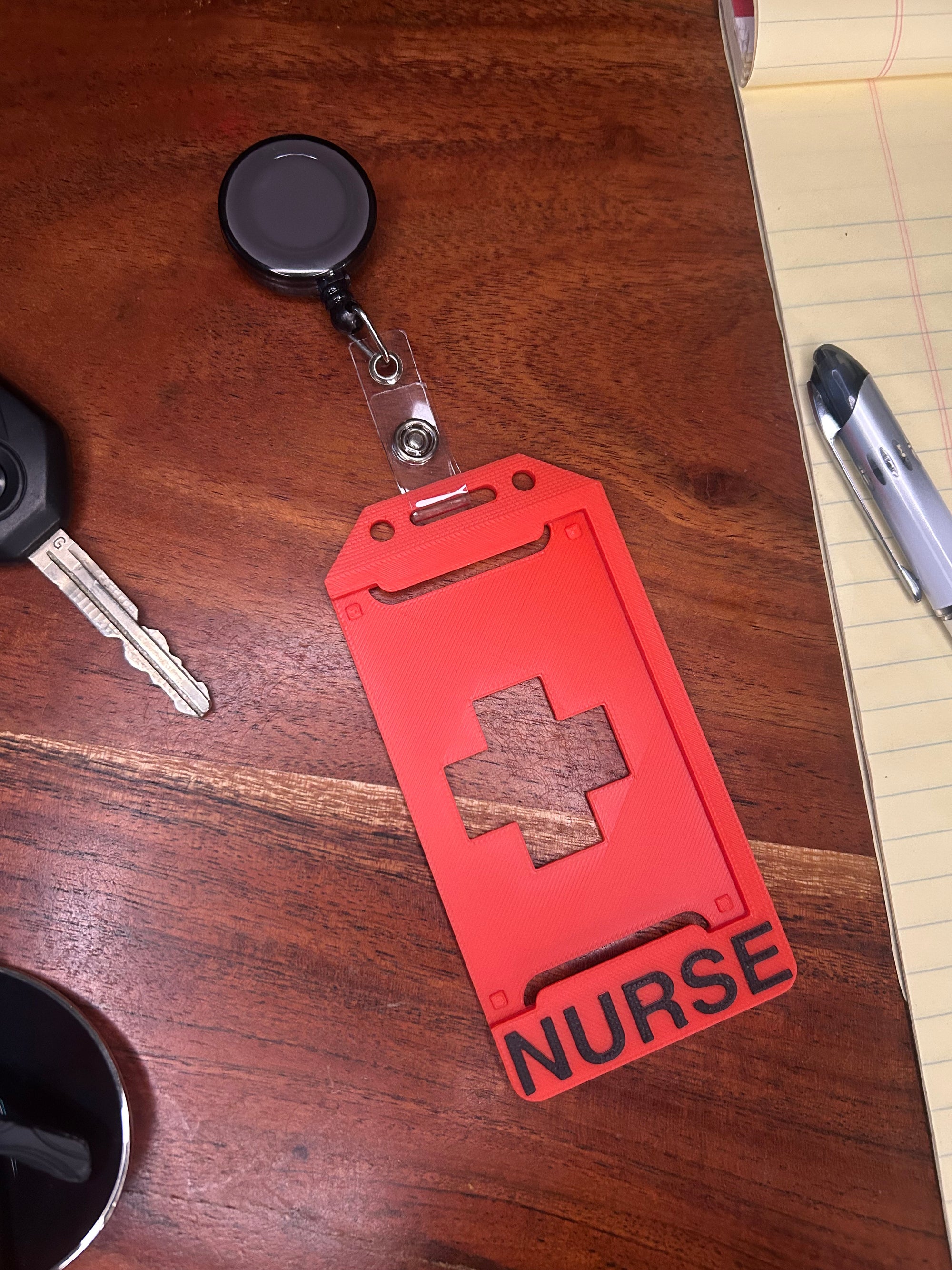 Badge Holder with Title