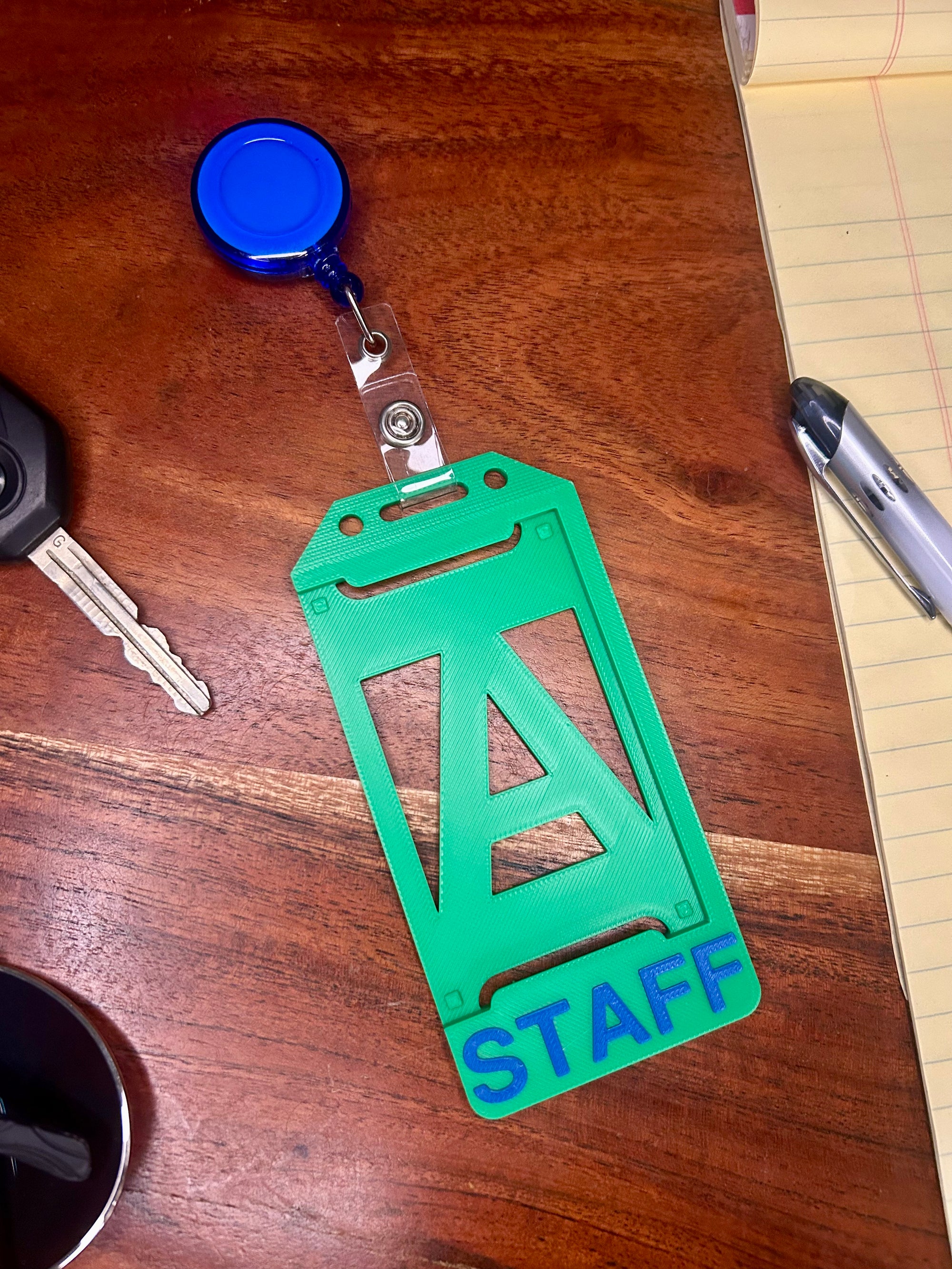 Badge Holder with Title